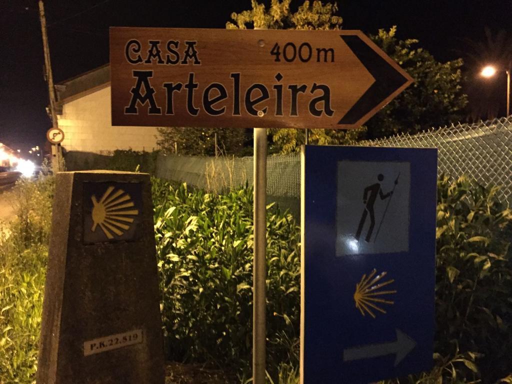Hostal Casa Arteleira Padrón Exterior foto